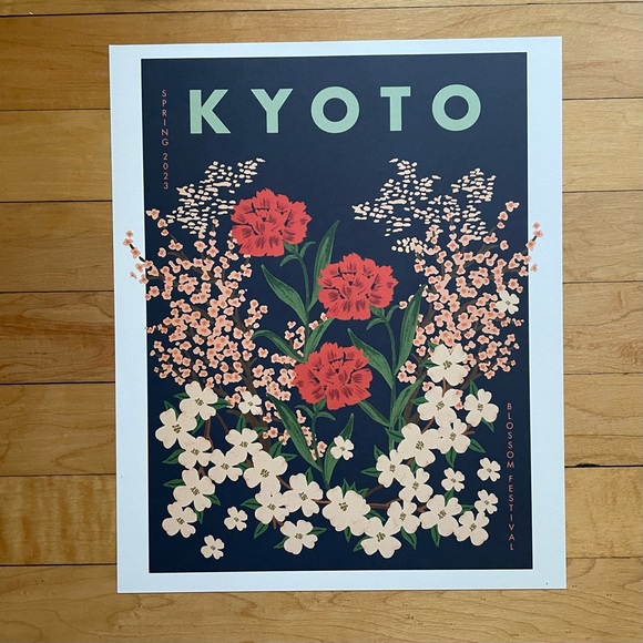 Rifle Paper Co. Art Rifle Paper Co Fte Des Plantes Kyoto Blossom